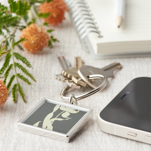 Tulp Sleutelhanger (Zijkant)