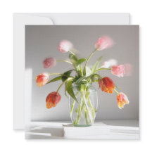 Tulp stilleven foto Dank je Vriend (voor haar)