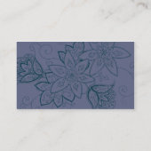 Tulp Tattoo Visitekaartjes (Dusk) (Achterkant)