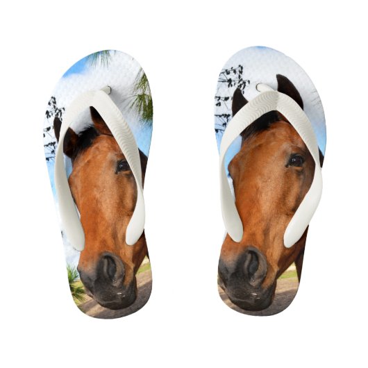 Tulp The Brown Bay Horse Kinder Teenslippers (Voetbed)