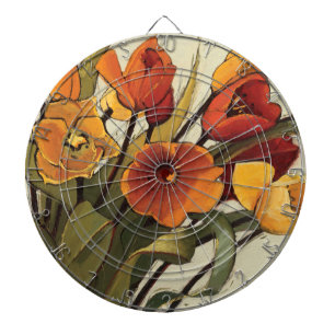 Tulp tijd dartbord