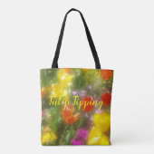 Tulp Tipping Canvas tas (Achterkant)