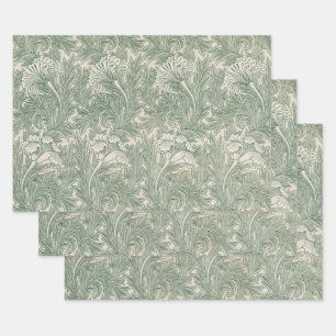 Tulp van William Morris,  Bloemenkunst Inpakpapier Vel