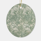 Tulp van William Morris, Bloemenkunst Keramisch Ornament (Links)