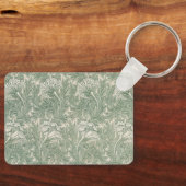 Tulp van William Morris,  Bloemenkunst Sleutelhanger (Voorkant)