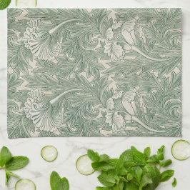 Tulp van William Morris,  Bloemenkunst Theedoek