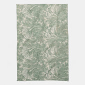 Tulp van William Morris,  Bloemenkunst Theedoek (Verticaal)