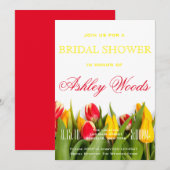 Tulp Vrijgezellenfeest Kaart (Voorkant / Achterkant)