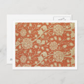 Tulp wallpapier, 1875 briefkaart (Voorkant / Achterkant)