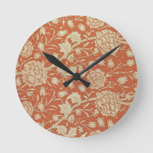 Tulp wallpapier, 1875 ronde klok
