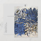 "Tulp & Wilg" door William Morris - Briefkaart (Voorkant / Achterkant)