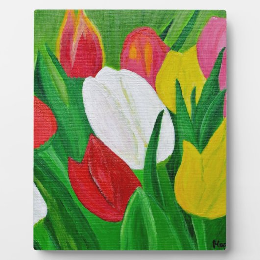 Tulpen 2a fotoplaat (Voorkant)