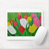 Tulpen 2a muismat (Met muis)