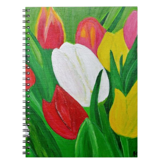 Tulpen 2a notitieboek (Voorkant)