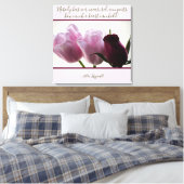 Tulpen 3258 canvas afdruk (Insitu (Slaapkamer))