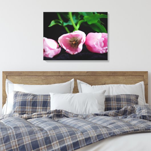 Tulpen 3273 canvas afdruk (Insitu (Slaapkamer))