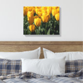 Tulpen 3 canvas afdruk (Insitu (Slaapkamer))