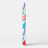 Tulpen achtergrond. Traditioneel turks motief Case-Mate iPhone Case (Achterkant / Rechts)