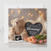 Tulpen Baby aankondiging social media (Voorkant)