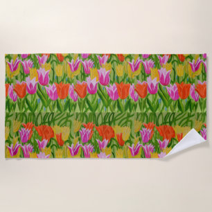 Tulpen badhanddoek