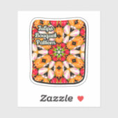 Tulpen Boeket Patroon Sticker (Vel)