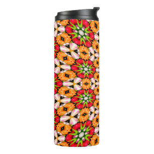 Tulpen Boeket Patroon Thermosbeker