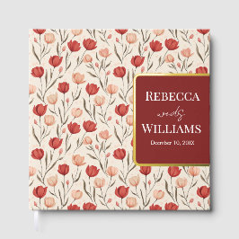 Tulpen Boho Trouwgastenboek Vet Gastenboek