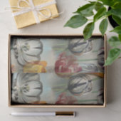 Tulpen botanische ontledingsvaartuigen Tissuepapier (Geschenk)