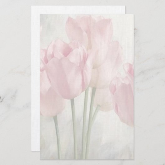 Tulpen Briefpapier (Voorkant / Achterkant)