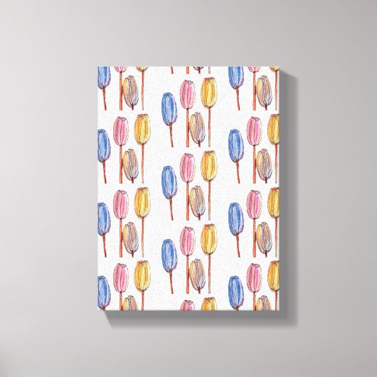 Tulpen Canvas Afdruk (Voorkant)