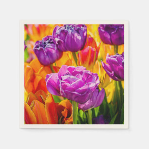 Tulpen die 12a kantelen servet