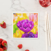 Tulpen die 15 kantelen servetten (Insitu)