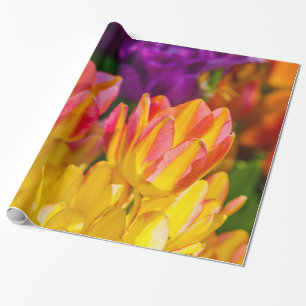 Tulpen die 16 kantelen cadeaupapier