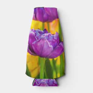 Tulpen die diepe roze aftappen flesjeskoeler