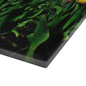 Tulpen Drama Glas Snijplank (Hoek)