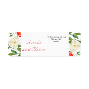 Tulpen en narcissen lente bruiloft etiket