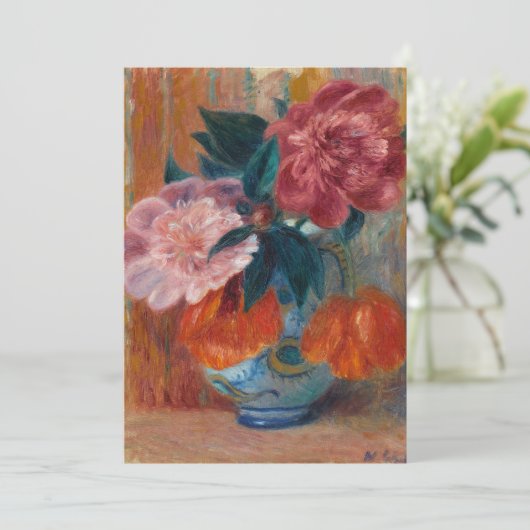 Tulpen en pioenen | William James Glackens (Staand voorkant)