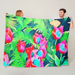 Tulpen Fleece Deken