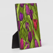 Tulpen Fotoplaat (Zijkant)