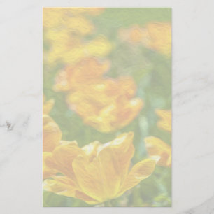 Tulpen, geverfd briefpapier