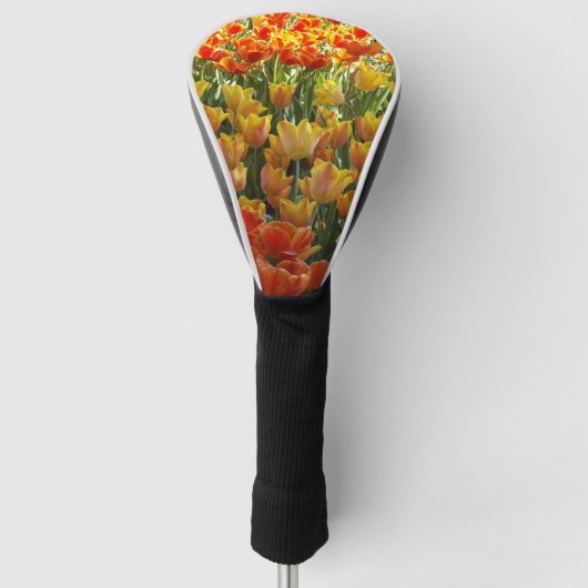 Tulpen Golf Head Hoesje Golfheadcover (Voorkant)