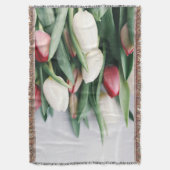 Tulpen Gooien Deken (Voorkant Verticaal)