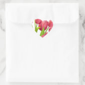 Tulpen Hart Sticker (Tas)