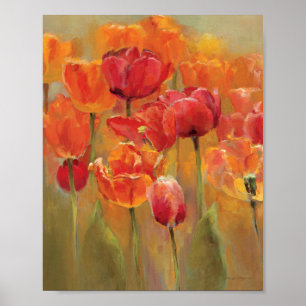 Tulpen in de Midst Poster