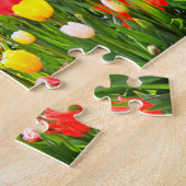Tulpen in Nederland Legpuzzel (Zijkant)