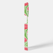 Tulpen in rood en groen iPhone hoesje (Rechterkant)