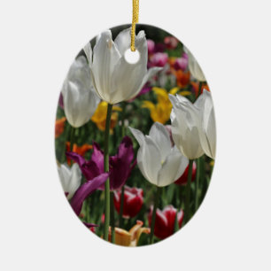 Tulpen Keramisch Ornament