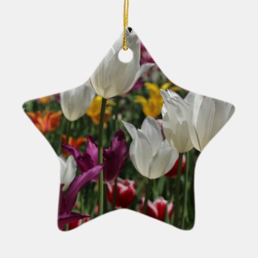 Tulpen Keramisch Ornament (Voorkant)