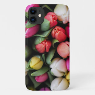 Tulpen Kleurrijke Bloemen Pasen Lente iPhone 11 Hoesje