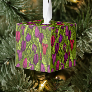 Tulpen Kubus Ornament
